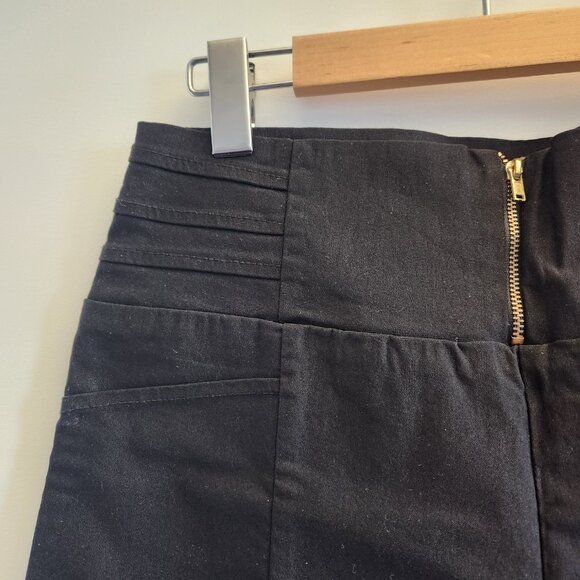 Eclipse High-Waisted Black Shorts - Picture 2 of 6